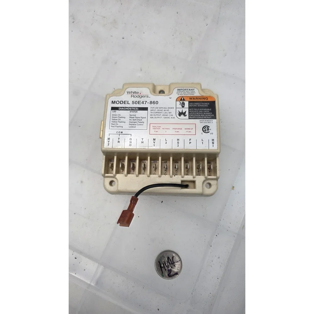 White Rodgers Ignition Control Circuit Board 50E47-860 Used